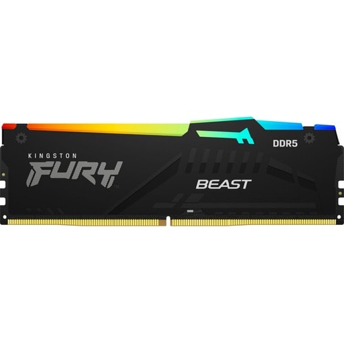 Kingston FURY Beast RAM-Modul für Hauptplatine, Computer - 32 GB (2 x 16GB) - DDR5-5600/PC5-44800 DDR5 SDRAM - 5600 MHz Si