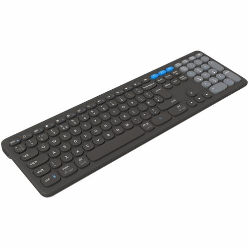 ZAGG Pro Keyboard - Wireless Connectivity - 108 Key(s) - PC, Mac - Black