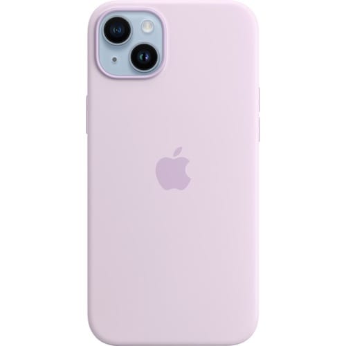 Apple iPhone 14 Plus Silicone Case with MagSafe - Lilac - For Apple iPhone 14 Plus Smartphone - Lilac - Silky, Soft-touch 