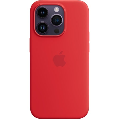 Apple iPhone 14 Pro Silicone Case with MagSafe - (PRODUCT)RED - For Apple iPhone 14 Pro Smartphone - Red - Soft-touch, Sil