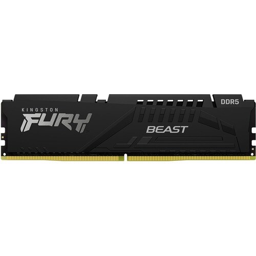 Kingston Technology FURY Beast 32GB 5600MT/s DDR5 CL36 DIMM (Kit of 2) Black. Component for: PC, Internal memory: 32 GB, M