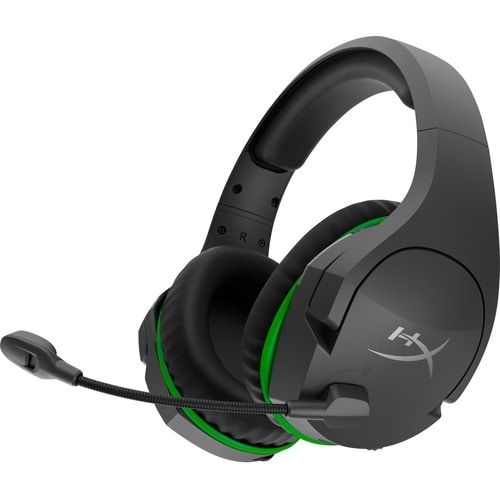 HEASDET SEM FIO HYPERX CLOUDX STINGER CORE XBOX PRETO E VERDE