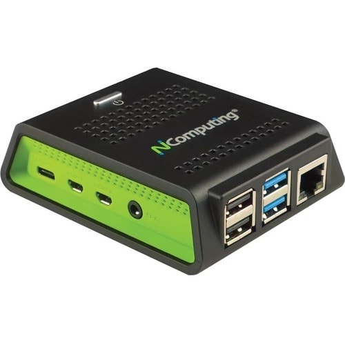 NComputing RX RX440 (HDX) Thin Client - Broadcom Cortex A72 BCM2711 Quad-core (4 Core) 1.50 GHz - 4 GB RAM - Gigabit Ether