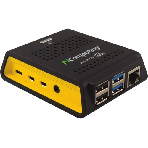 NComputing RX RX420 (IGEL) Ultra Small Thin Client - 1 x ARM Cortex A72 Quad-core (4 Core) 1.50 GHz - Broadcom BCM2711 Chi