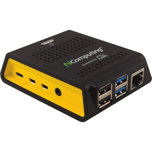 NComputing RX RX420 (IGEL) Thin Client - Broadcom Cortex A72 BCM2711 Quad-core (4 Core) 1.50 GHz - 2 GB RAM - Gigabit Ethe