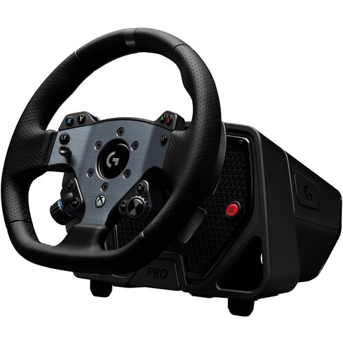 Logitech Gaming-Lenkrad - Kabel - USB - Xbox Series S, Xbox Series X, Xbox One, PC, PlayStation 4, PlayStation 5 - Schwarz