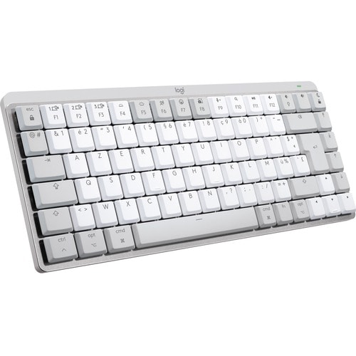 Logitech MX Mechanical Mini Keyboard - Wireless Connectivity - USB Type C Interface - LED - English (UK) - QWERTY Layout -