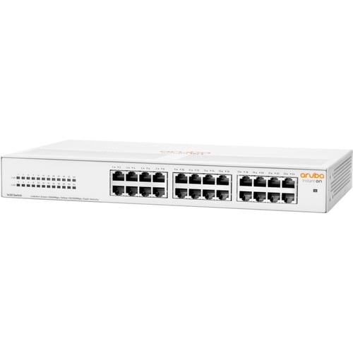 HPE Instant On 1430 24 Ports Ethernet Switch - Gigabit Ethernet - 10/100/1000Base-T - 2 Layer Supported - 11.70 W Power Co