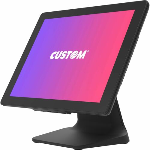 Terminal de POS Custom - Celeron 2,30 GHz - 8 Go DDR3L SDRAM 128 Go - 38,1 cm (15") TFT Écran tactile - USB - Réseau (RJ-4