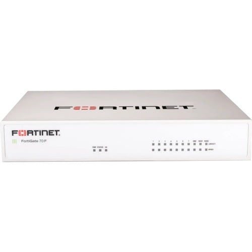 Dispositif de Securité de Réseau/Firewall Fortinet FortiGate FG-70F - Prévention contre les Intrusions - 9 Port - 10/100/1