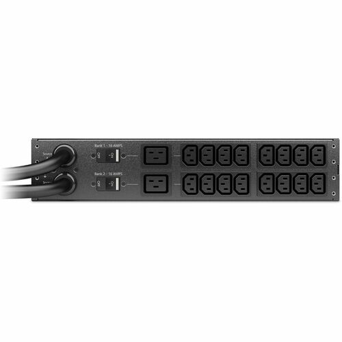 APC by Schneider Electric NetShelter Chave de transferência automática - 16 x IEC 60320 C13, 2 x IEC 60320 C19 - 230 V AC 