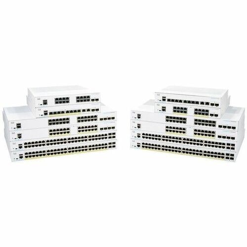 Cisco 350 CBS350-24FP-4X Ethernet Switch - 24 Ports - Manageable - Gigabit Ethernet, 10 Gigabit Ethernet - 1000Base-T, 10G