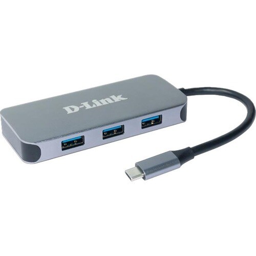 D-Link DUB-2335 USB-Typ C Docking Station für Webcam, Notebook, Desktop-PC, Monitor, Maus, Kamera, Scanner, Tastatur, Fest
