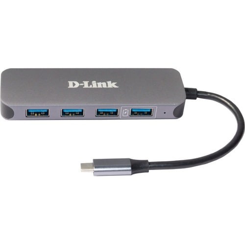 D-Link USB-Hub - USB 3.0 Typ C - Tragbar - 5 Total USB Port(s) - 5 USB 3.0 Port(s) - Windows, Mac
