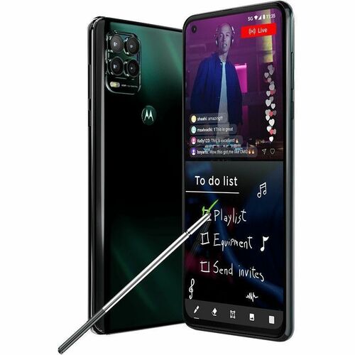 Motorola Mobility moto g stylus 5G 128 GB Smartphone - 6.8" LTPS LCD Full HD Plus 1080 x 2400 - Octa-core (Kryo 460Dual-co