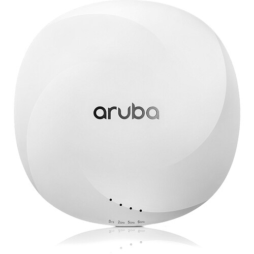 Aruba AP-615 Tri Band 802.11ax 3.60 Gbit/s Wireless Access Point - Indoor - 2.40 GHz, 5 GHz, 6 GHz - Internal - MIMO Techn