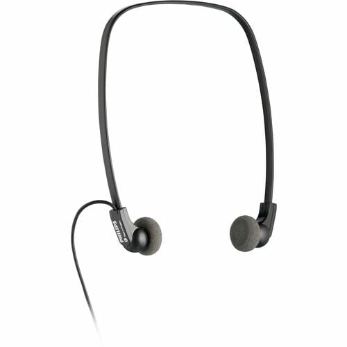 Philips Transcription Headphone - Stereo - Mini-phone (3.5mm) - Wired - 32 Ohm - Gold Plated Connector - Earbud - Binaural