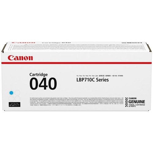 Canon 040 Original Laser Toner Cartridge - Cyan - 1 Pack - 5400 Pages