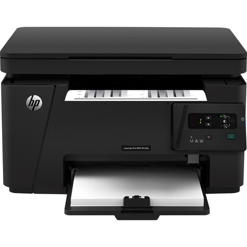 HP LaserJet Pro M126a Laser Multifunction Printer - Monochrome - Copier/Printer/Scanner - 21 ppm Mono Print - 1200 x 1200 