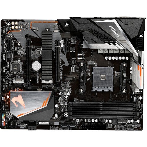 Aorus Ultra Durable B450 AORUS ELITE V2 Desktop Motherboard - AMD B450 Chipset - Socket AM4 - ATX - Ryzen 7 Processor Supp