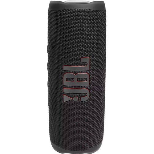 JBL Flip 6 Portable Bluetooth Speaker System - Black - 63 Hz to 20 kHz - Battery Rechargeable - 1 Pack