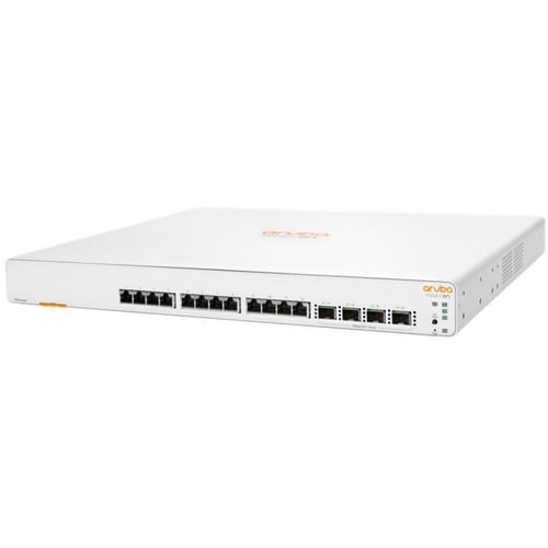 Aruba Instant On 1960 12 Ports Manageable Ethernet Switch - 10 Gigabit Ethernet - 10GBase-T, 10GBase-X - 2 Layer Supported