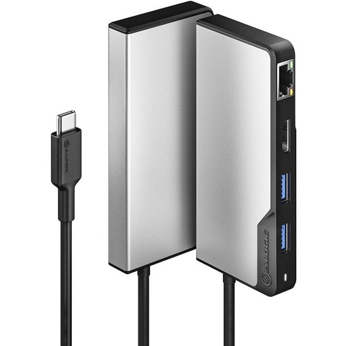Alogic USB Type C Docking Station for Notebook/Tablet/Smartphone - 100 W - 3 x USB Ports - USB Type-C - Network (RJ-45) - 