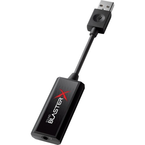 Creative Sound BlasterX G1 External Sound Box - 24 bit DAC Data Width - 7.1 Sound Channels - External - Creative - USB 3.0