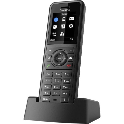 Yealink W57R Handset - Cordless - DECT - 100 Phone Book/Directory Memory - 4.6 cm (1.8") Screen Size - Headset Port - 2 Da