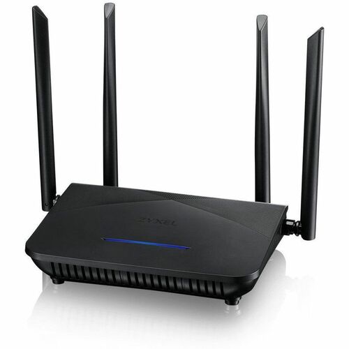 ZYXEL NBG7510 Wi-Fi 6 IEEE 802.11ax Ethernet Wireless Router - Dual Band - 2.40 GHz ISM Band - 5 GHz UNII Band - 4 x Anten