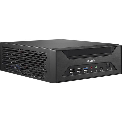 Shuttle XPC slim XH610 Barebone-System - Mini-PC - Sockel LGA-1700 - 1 x Prozessor-Support - Intel H610 Express Chip - 64 