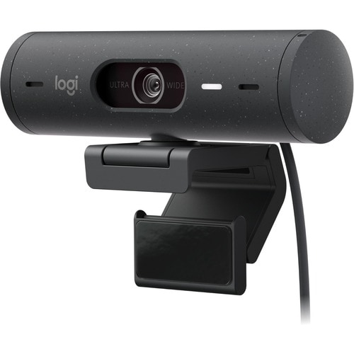 Logitech BRIO Webcam - 4 Megapixel - 60 fps - Graphite - USB Type C - 1920 x 1080 Video - Auto-focus - 90° Angle - Tripod 