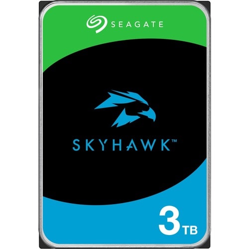 Seagate SkyHawk ST3000VX015 3 TB Hard Drive - 3.5" Internal - SATA (SATA/600) - Conventional Magnetic Recording (CMR) Meth