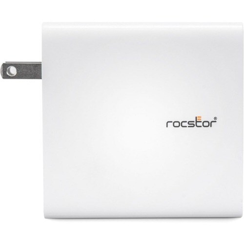 Rocstor 140W Smart USB-C™ Power Adapter AC Charger. Compatible with Apple® MacBook®, MacBook Air®, MacBook Pro® with Thund