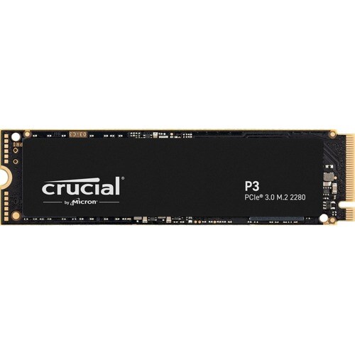 Unidad de estado sólido Crucial P3 CT500P3SSD8T - M.2 Interno - 500 GB - PCI Express NVMe