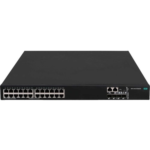 HPE FlexNetwork 5140 24G PoE+ 4SFP+ HI Switch - 24 Ports - Manageable - Gigabit Ethernet, 10 Gigabit Ethernet - 10/100/100