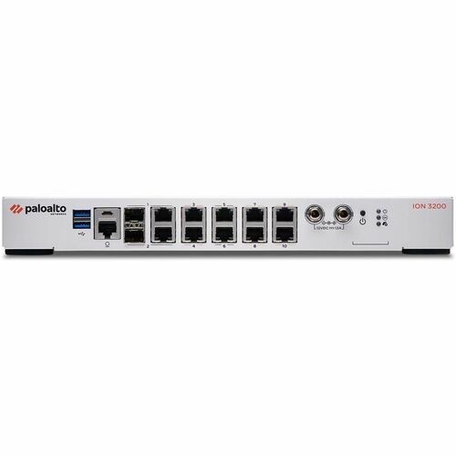 Palo Alto ION 3200 Network Security Appliance - 8 Port - 10/100/1000Base-T, 1000Base-X - Gigabit Ethernet - 4 x RJ-45 - 2 