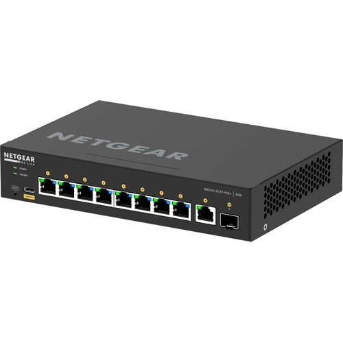 Netgear AV Line M4250 GSM4210PD Ethernet Switch - 8 Ports - Manageable - Gigabit Ethernet - 1000Base-T, 1000Base-X - 3 Lay