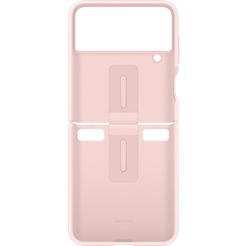 Samsung Carrying Case Samsung Galaxy Z Flip4 Smartphone - Pink - Silicone Body - Ring