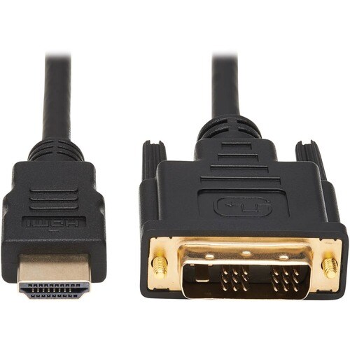 Tripp Lite series P566AB-006 1,83 m DVI-D/HDMI Videokabel - Cable for Videogerät, Heimkinosystem, Digital Signage Player (