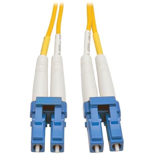 Tripp Lite series N370-05M 5 m Glasfaser Netzwerkkabel - Cable for Netzwerkgerät - Erster Anschluss: 2 x LC - 400 Gbit/s -