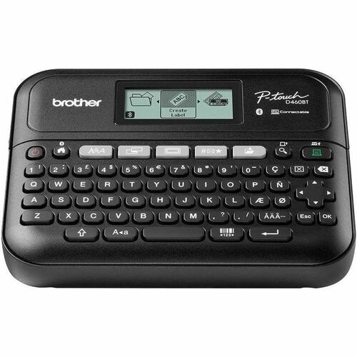 Brother P-touch PT-D460BTVP Electronic Label Maker - Thermal Transfer - 30 mm/s Mono - 320 x 120 dpi - Label3.50 mm, 6 mm,