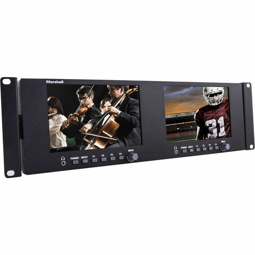 Marshall V-702W 7" Class Full HD LED Monitor - 16:9 - 7" Viewable - LED Backlight - 1920 x 1080 - 450 Nit - HDMI - VGA