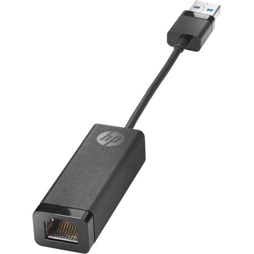 HP Adaptador Gigabit Ethernet para Notebook - 10/100/1000Base-T - Portátil - USB 3.0 Tipo A - 1 Porta(s) - 1 - Cabo de par
