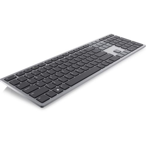 Dell KB700 Keyboard - Wireless Connectivity - USB Interface - Hungarian - QWERTZ Layout - Black, Grey - Scissors Keyswitch