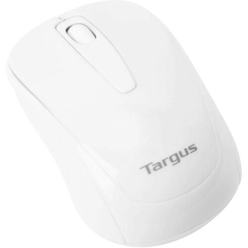 Targus W600 鼠标 - 无线电频率 - USB - 光学 - 白 - 无线 - 2.40 GHz - 1600 dpi