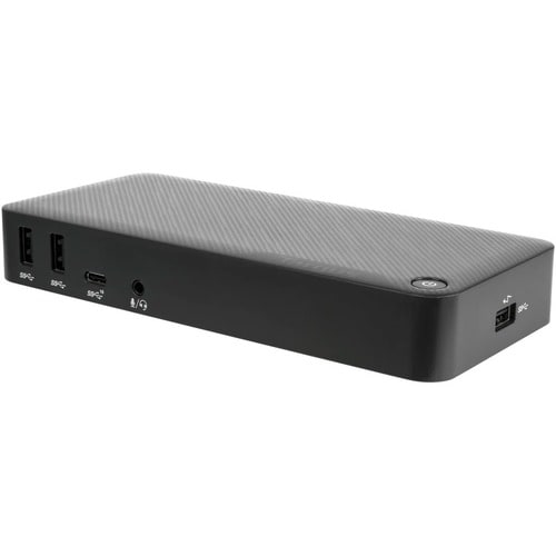 Targus DOCK430 C型 USB 扩展插口 用于 台式计算机, 鼠标, 平板, 键盘, 显示器, 智能电话, 闪盘, 笔记本电脑 - 85 W - 黑, 灰 - 3 支持的显示器 - 4K, 2K, Full HD - 3840 x 