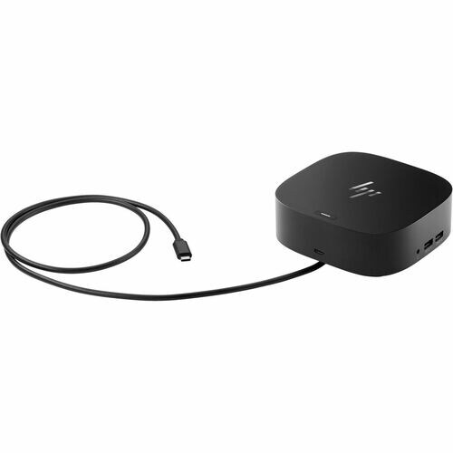 HP G5 C型 USB 扩展插口 用于 智能电话, 显示器, 笔记本电脑, 台式计算机 - 充电功能 - 120 W - 黑 - 台式机 - 3 支持的显示器 - Full HD, QHD, 4K - 1920 x 1080, 2560 x 
