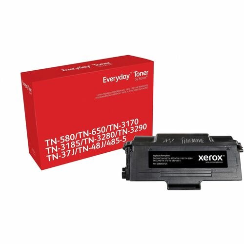 Xerox High Yield Laser Toner Cartridge TN-580, TN-650, TN-3170, TN-3185, TN-3280, TN-3290, TN-37J, TN-48J, TN-485-5 - Blac