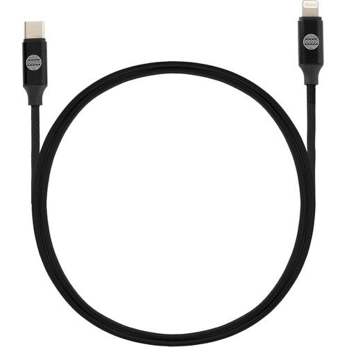 Our Pure Planet 3 m Lightning/USB-C Data Transfer Cable - First End: 1 x Lightning - Male - Second End: 1 x USB Type C - M